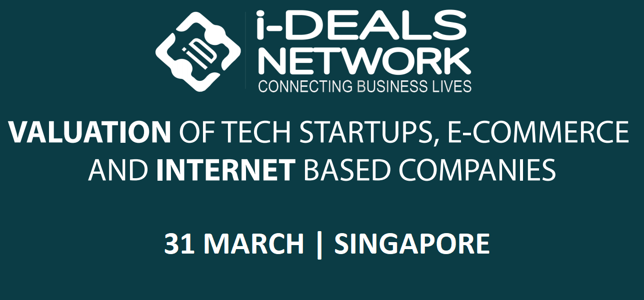 Valuation of ECom,Techstartups and Internet Companies - singapore