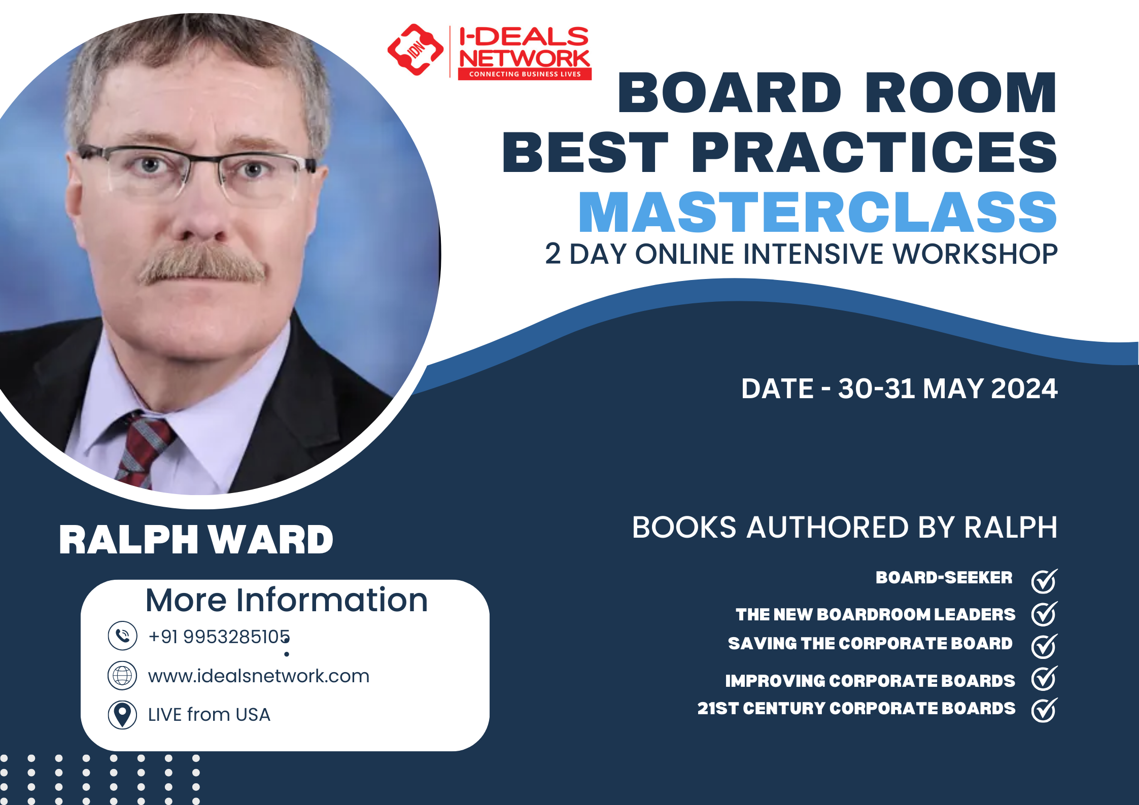 Boardroom Best Practices Masterclass May 2024