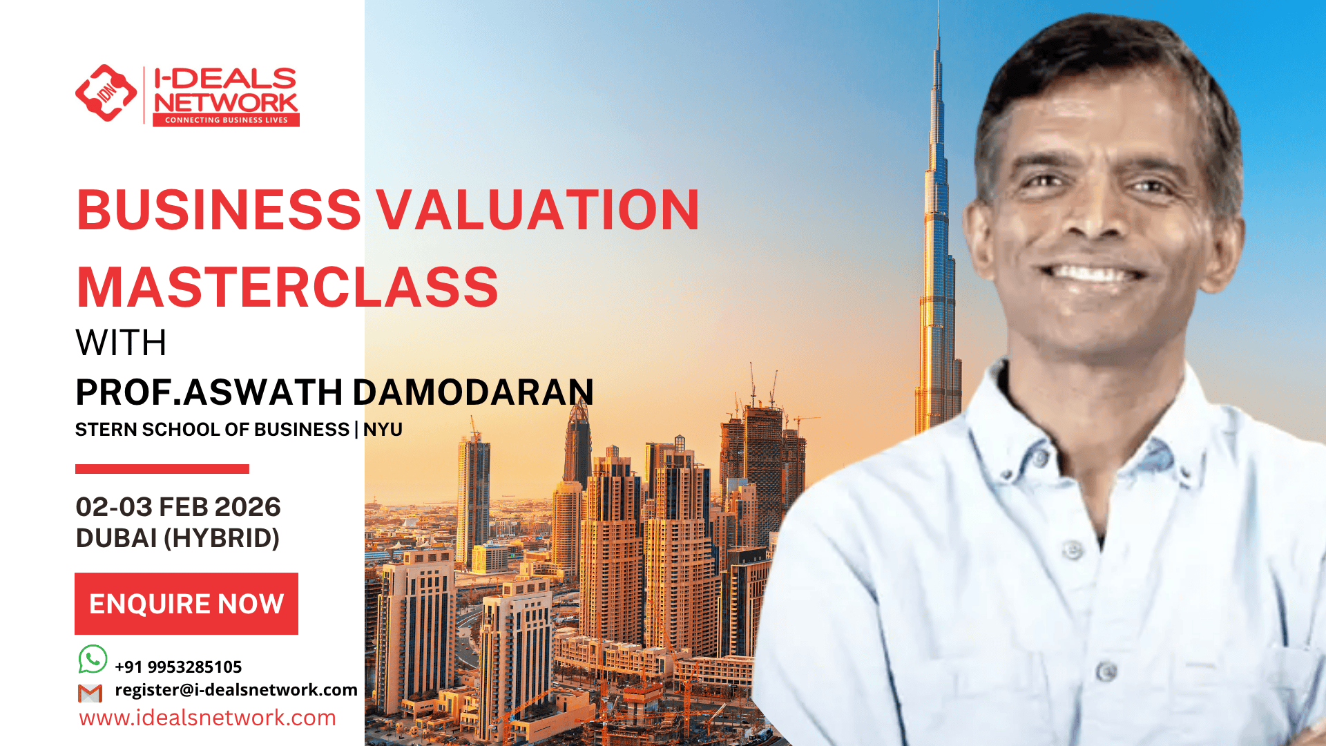 Business Valuation Masterclass | Dubai'26